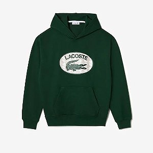 Moletom Lacoste Monograma - Verde