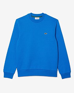 Moletom Lacoste Clássico - azul Royal