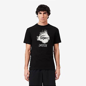 Camiseta Lacoste Since 1933 - Azul