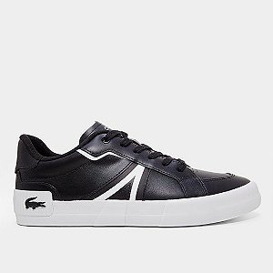 Tênis Lacoste L004 - Preto/ Branco