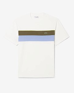 Camiseta Lacoste Bloco de cores 2025