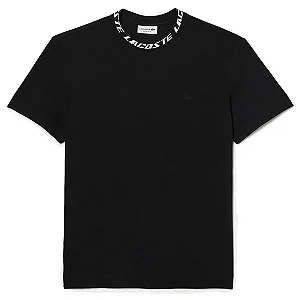 Camiseta Lacoste Gola Assinada