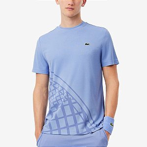 Camiseta Lacoste Tennis roxo