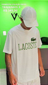 Camiseta Lacoste Classic Fit 2026 - Branca