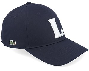 Boné Lacoste L - Azul Marinho