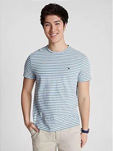 Camiseta Tommy Hilfiger Listrado