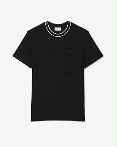 Camiseta Lacoste Gola Listrado