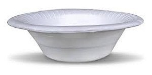 Cumbuca isopor 15cm funda sem tampa - Cod 1228
