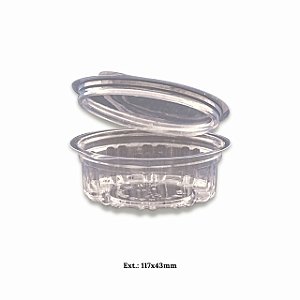 Pote redondo articulado 250ml S95 - Cod 1391