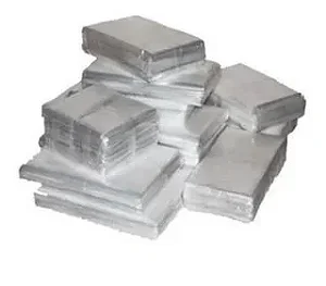 Saco PP Liso plastico transparente 0.06 (Fd 1000un) ATACADO  / Cod 9930