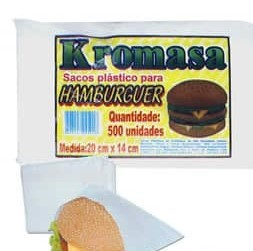 Saco AD Hamburguer tamanho 20X14 - Cod 1109