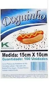 Saco AD doguinho 15x10 / Cod 9420