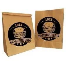 Saco para Delivery Personalizado - P 18x28x10  80g - (500 sacos)  - Cod 1212