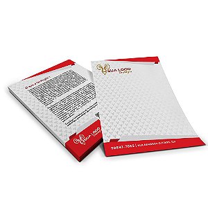 Papel Timbrado AP 90g  4x0 4x4  Cod  - 1214