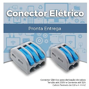 Conector Elétrico - Derivação, emenda