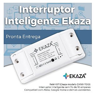 TOMADA INTELIGENTE EKAZA EKNX-T005 - Viver Com Segurança