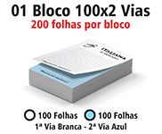 BLOCOS E TALOES 100 FOLHAS AP 75G 100X2 150X210MM - 1X0