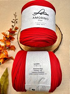 Malha Premium Amorino 500gr - Vermelho 36mm