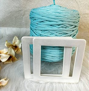 Kit Florença Crochetando Amigas - Verde Bebê/Pérola Branco