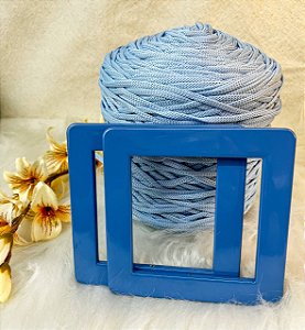 Kit Florença Crochetando Amigas - Azul Bebê/Blue Jeans