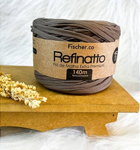 Fio Malha Premium Fischer Refinatto 15mm - Cappuccino