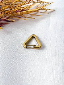 Triangulo Articulado 3,5x3,5cm Dourado