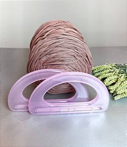 Kit Késia 3 - Rosê Quartz (Crochetando Amigas)