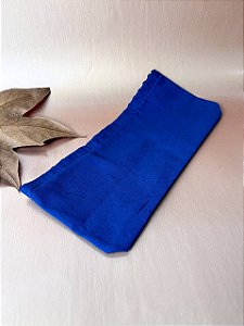 Forro Bolsa - Envelope (3x23cm Fundo) - Liso Azul Marinho