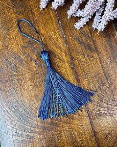 Tassel Seda 8,5cm - Azul