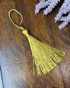 Tassel Seda 8,5cm - Amarelo