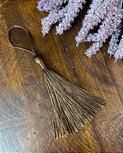 Tassel Seda 8,5cm - Marrom