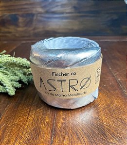 Malha Metalizado Fischer Astro 15mm - Prata