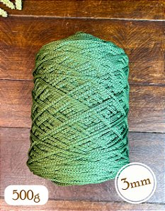 Fio Néctar 3mm - 500g-300m - Poliéster - Verde Salvia
