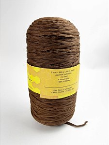 Fio Néctar 5mm Déa Fios-500g-200m-Poliester Cor: Chocolate