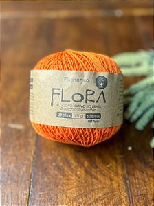 Fio Fischer Flora 100% Algodão 150g - Cenoura