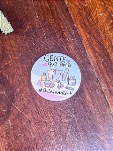Botton Redondo 3,5cm - Gente Que Ama Artesanato