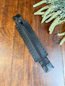 Ziper Montana 5x15cm- Preto/Onix