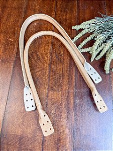 Alça Mão Baguete Montana 1x65cm - Bege