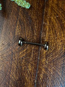 Porta Alça Piercing / Pino 28mm M - Ônix