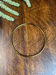 Alça Metal Redonda 8cm - Dourado - Unidade