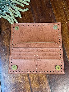 Base Carteira 21x21cm - Ocre e Ouro Velho
