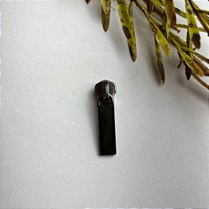 Cursor/Puxador Metal p/Ziper Teflon - Onix (S)