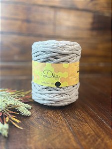 Fio Néctar 5mm - 500g-200m - Poliester - Cinza Claro