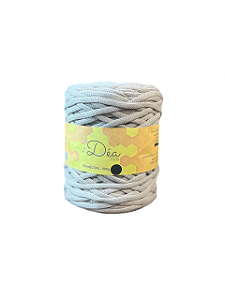 Fio Néctar 5mm - 500g-200m - Poliester - Cinza Claro