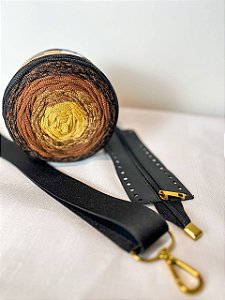 Kit Bolsa Croche Prisma-Onça-Georgia Alam- Policromia Fischer