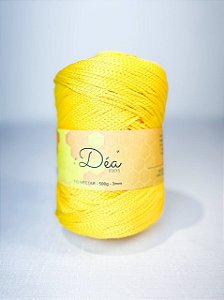 Fio Néctar 3mm - 500g-300m - Poliéster - Amarelo Canario