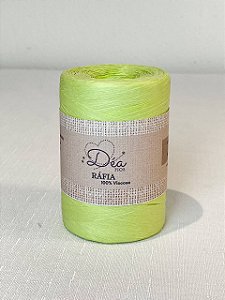 Fio Rafia 20mm -180g/190m-100% Viscose-Menta