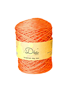 Fio Néctar 3mm - 500g-300m - Poliéster - Tangerina (F)