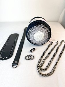 Kit Bolsa Croche Talia-Colors 3mm Gray