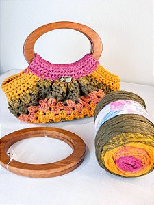 Kit Bolsa Dora - Nectar COLORS- Platano (Clube das Gurias)